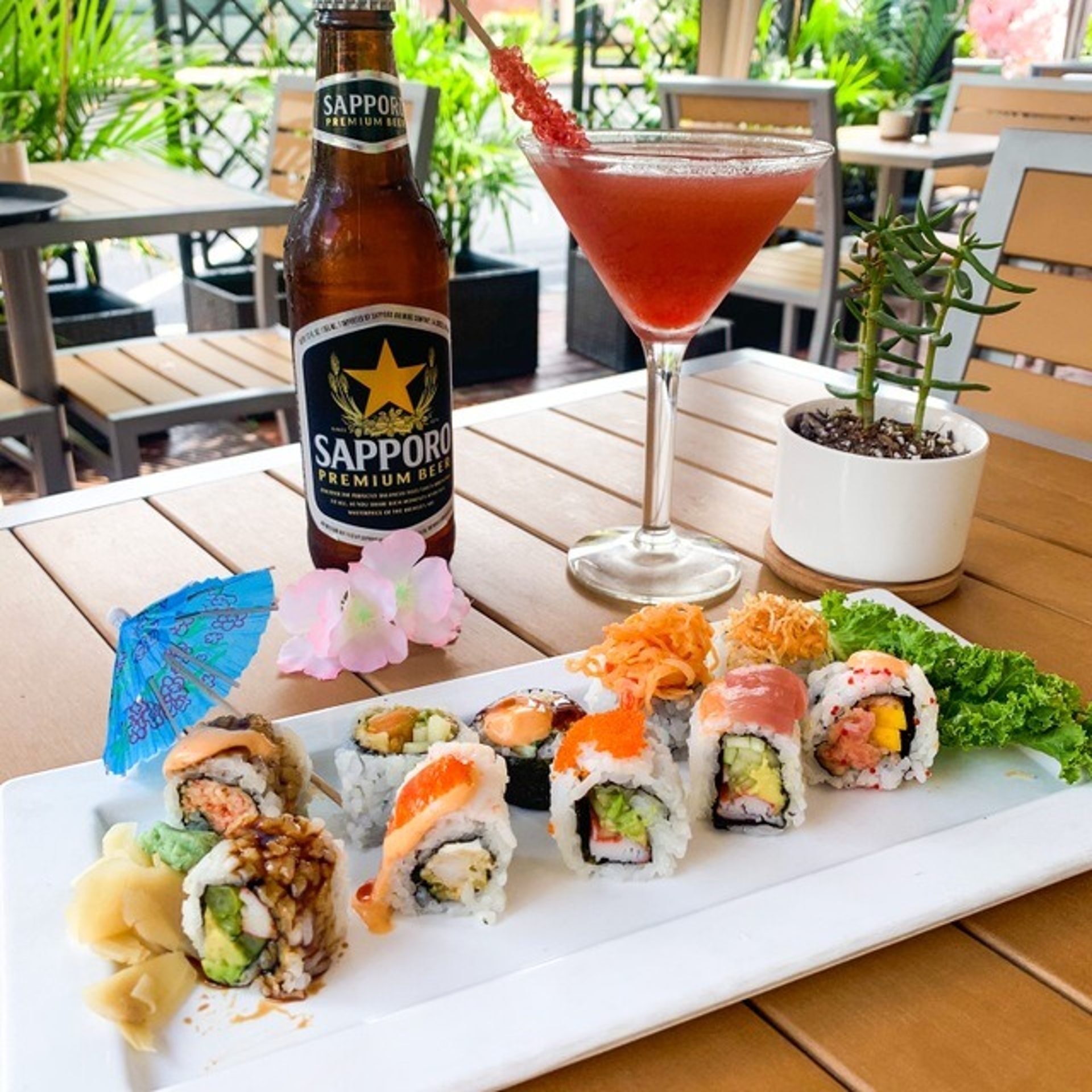 $1 Sushi & Sake Night — Tues & Thurs, 5–10 PM (Dine-in only)