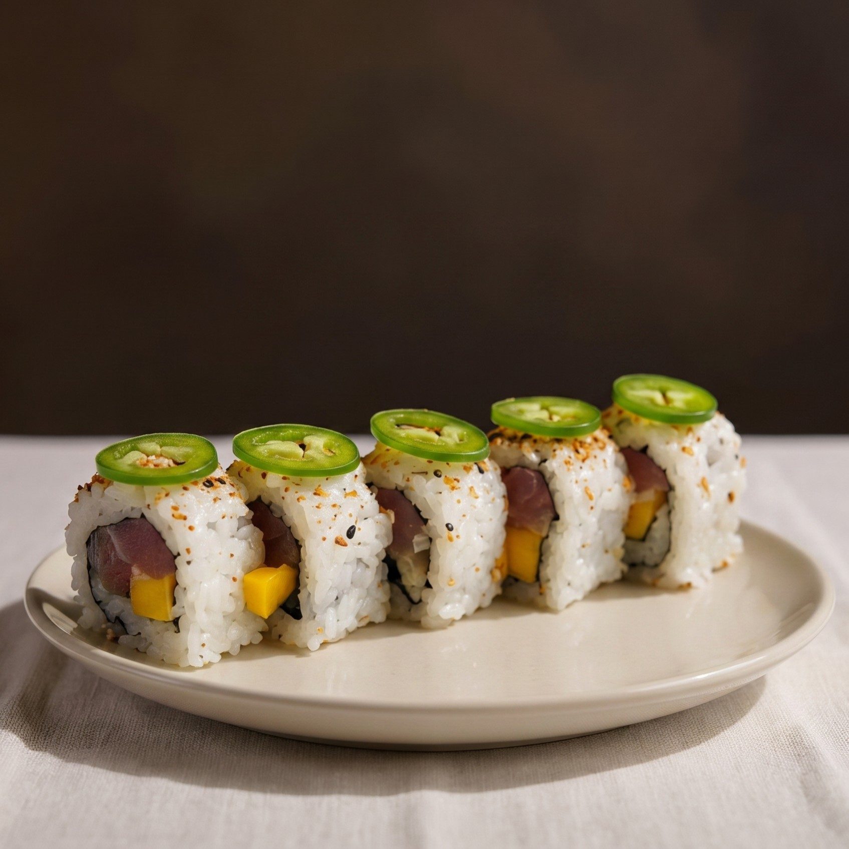 Tuna Mango Mania Roll.